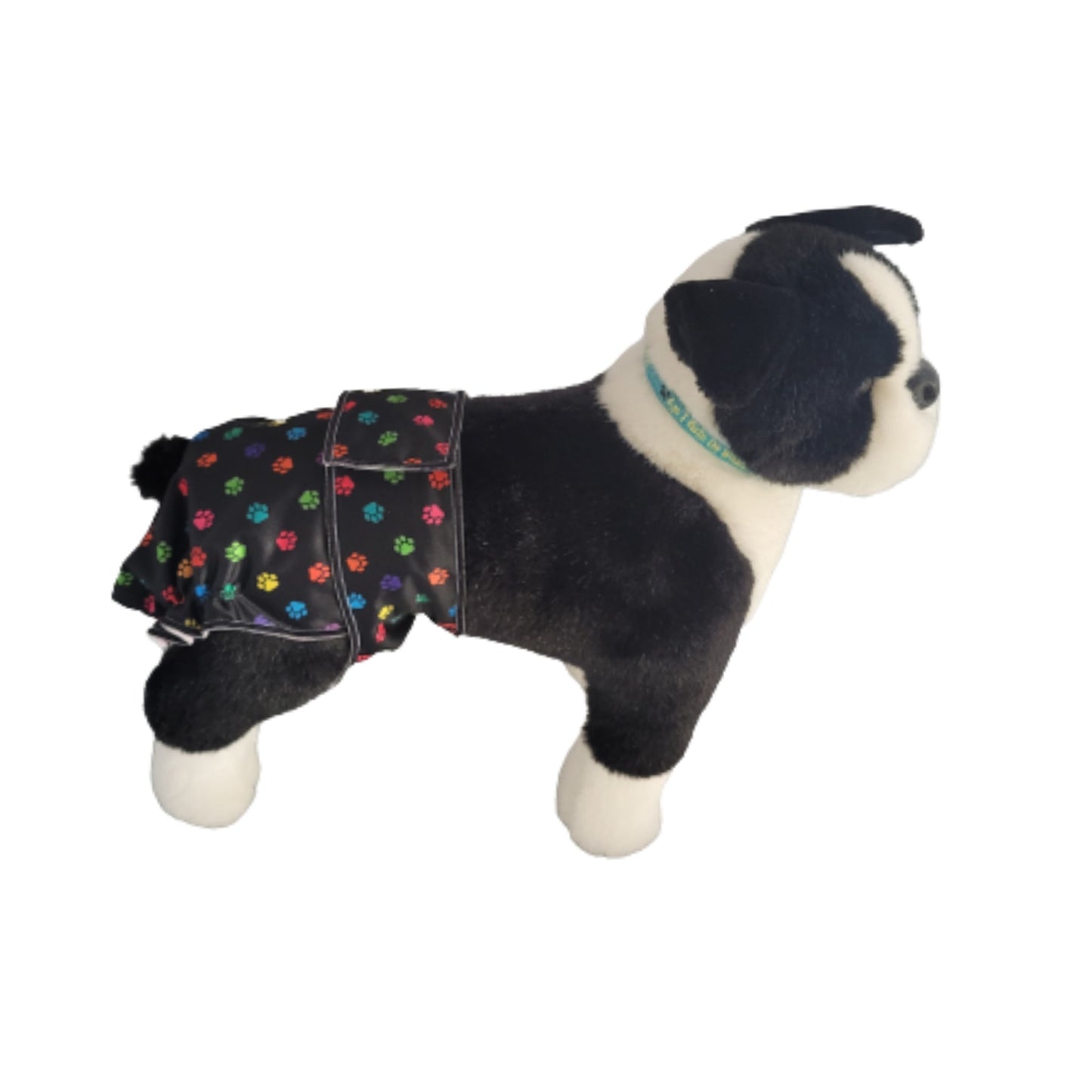 Female Dog Diaper Britches -With Tail Opening- Multi Paws - Jack & Jill Dog Diapers