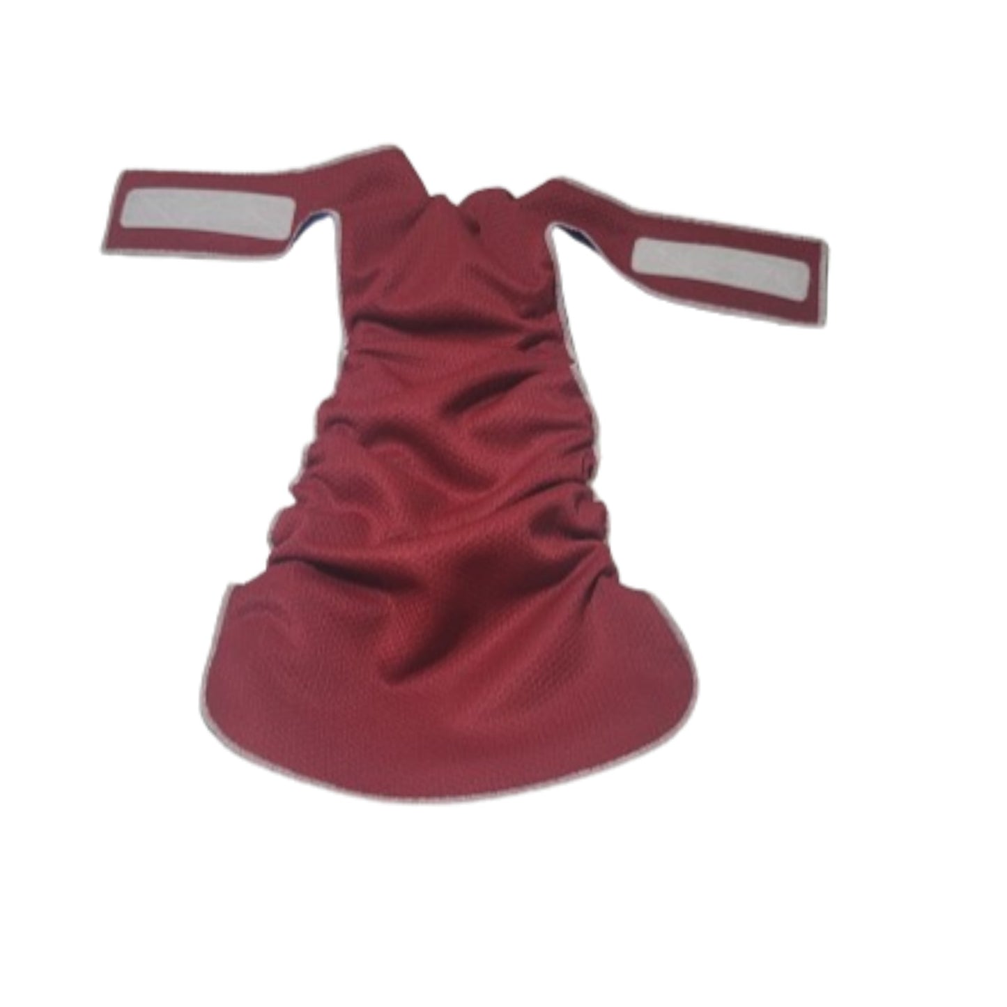 Female Dog Diaper Britches -Without Tail Opening -Red Bones - Jack & Jill Dog Diapers