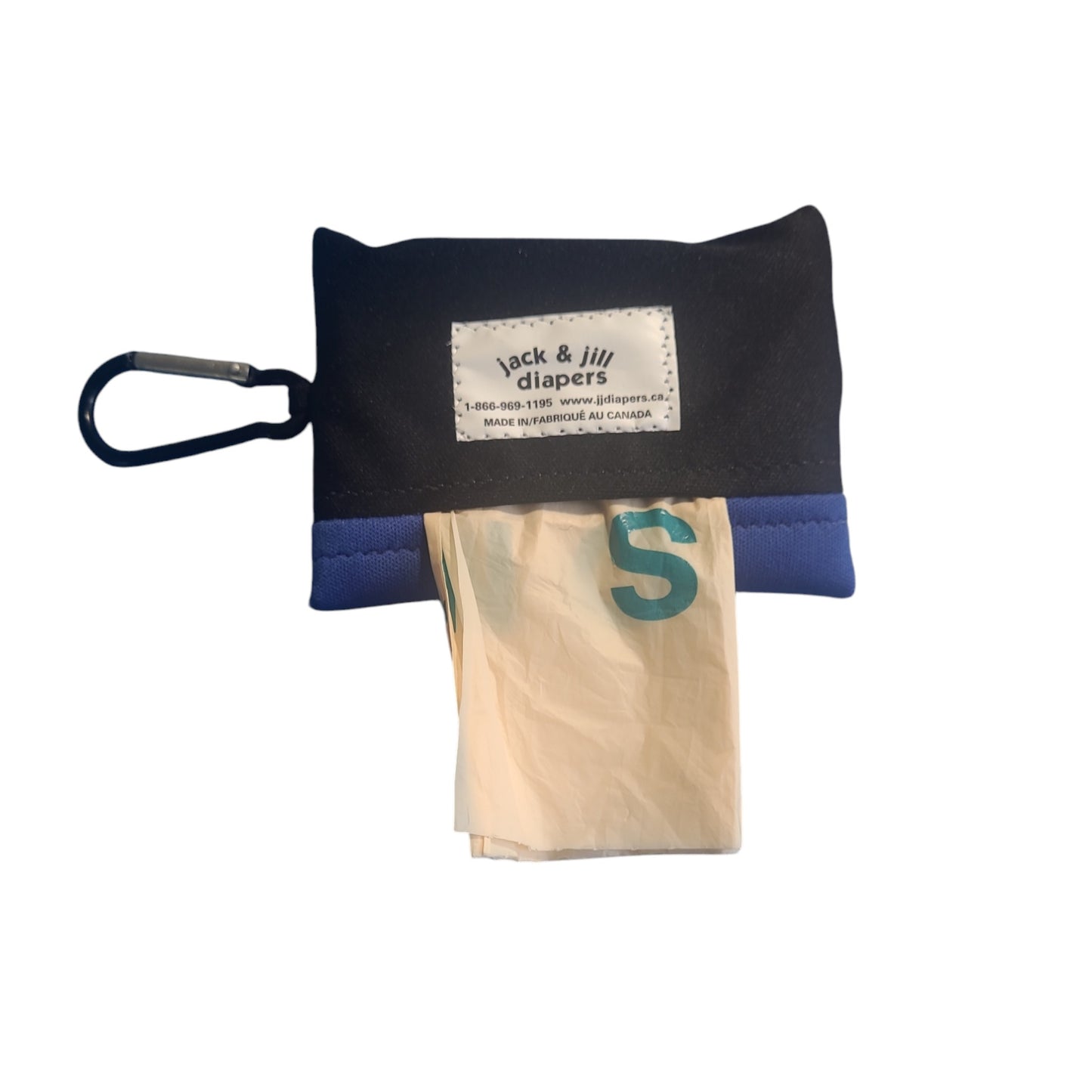 Poo Bag Pouches | Royal Blue Print