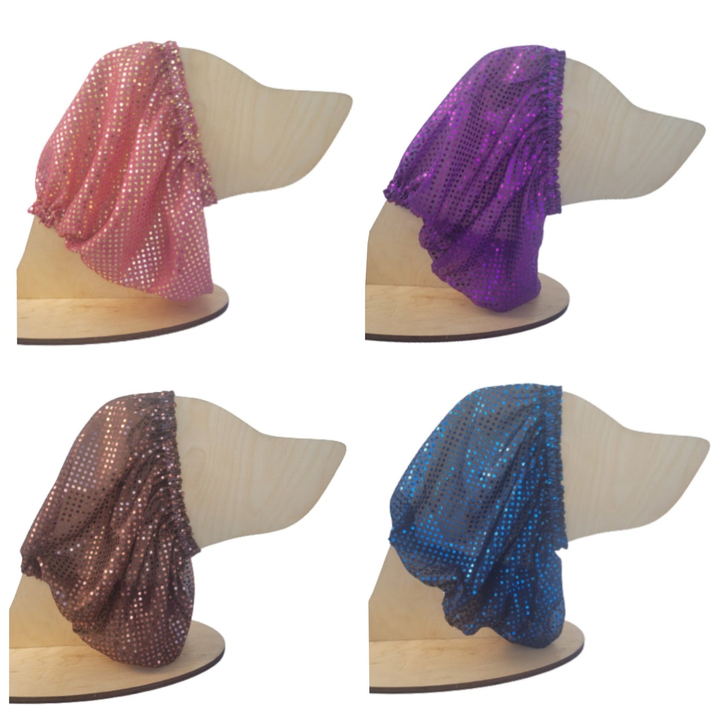 Dog Sequins Navy Snood | Dog Navy Snood | Jack & Jill Dog Diapers