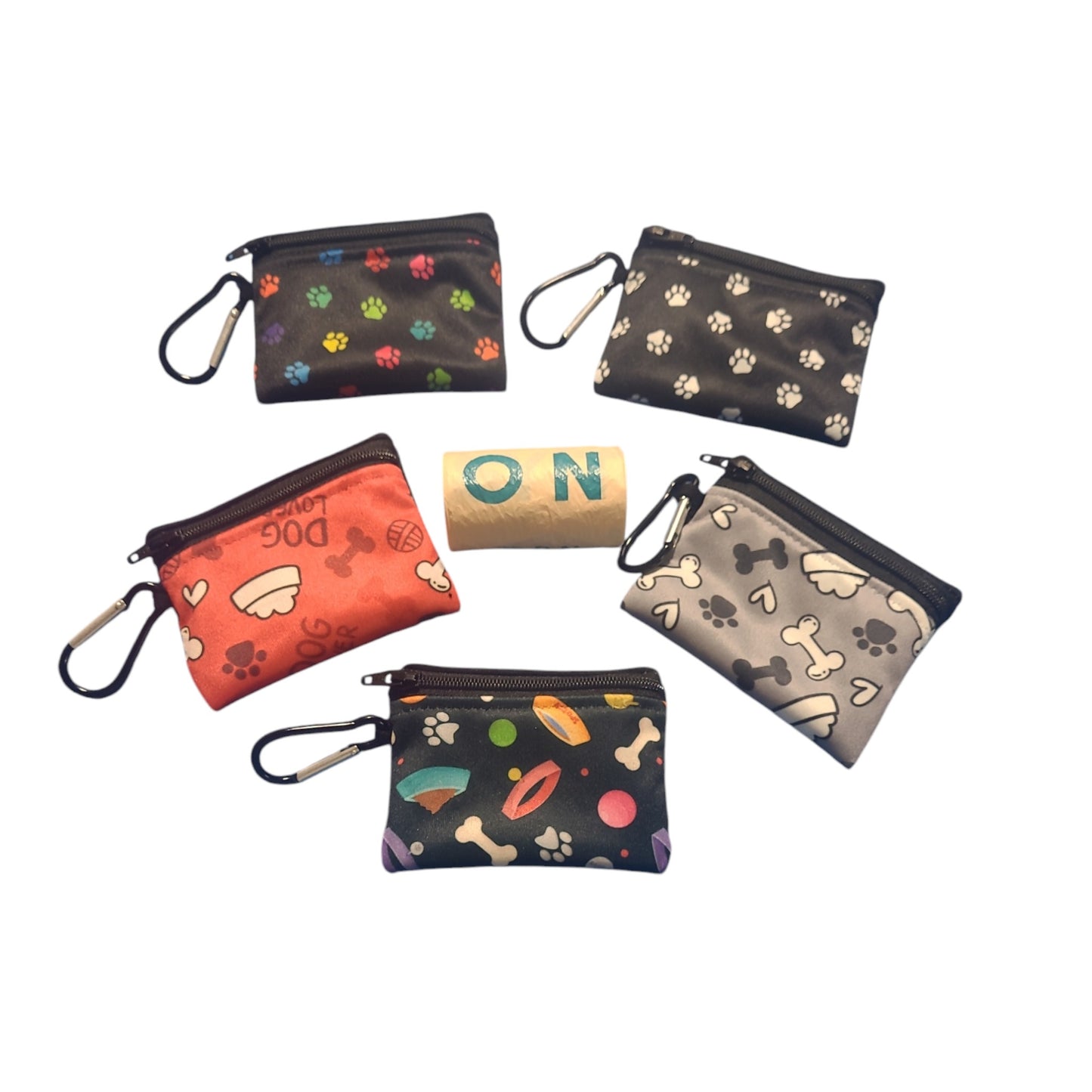 Poo Bag Pouches | Paw Print