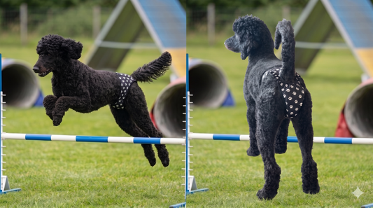 The High-Cut Diaper Solution: Why a Premium Fit is Key for Active Dogs and Agility