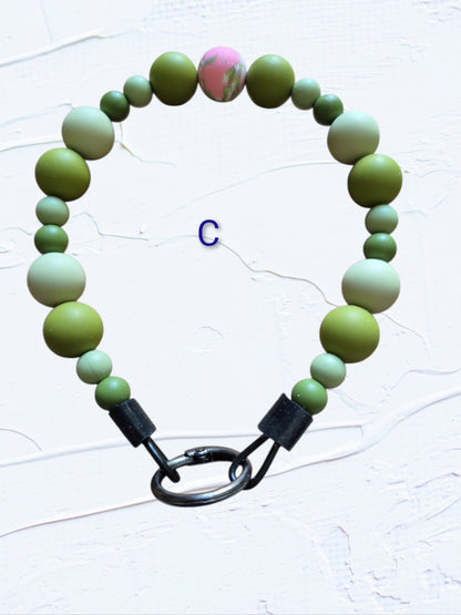 Silicone Beaded Dog Collar - Handmade in Canada
