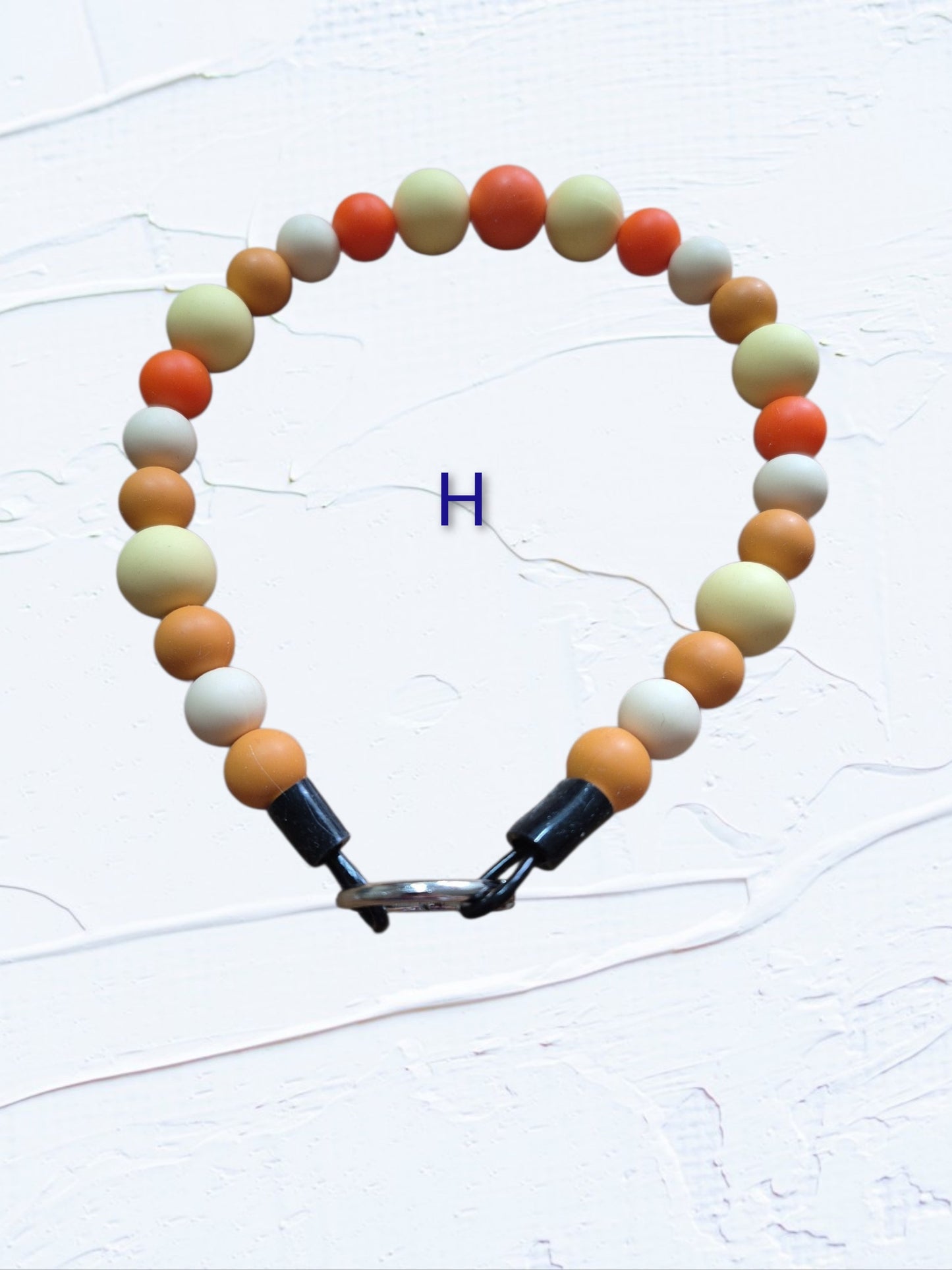 Silicone Beaded Dog Collar - Handmade in Canada