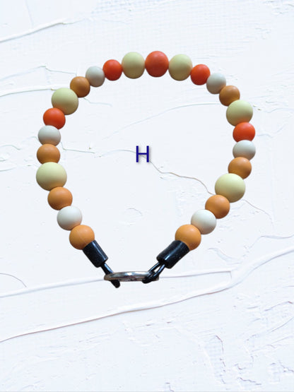 Silicone Beaded Dog Collar - Handmade in Canada