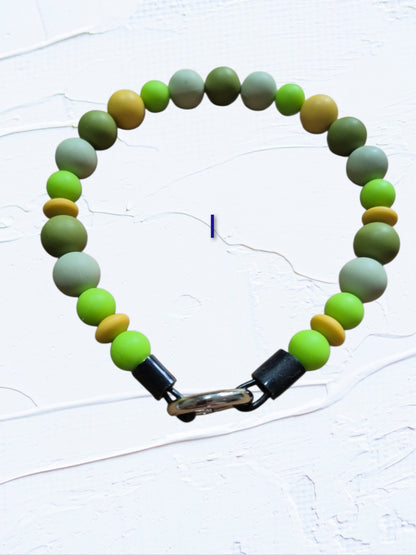Silicone Beaded Dog Collar - Handmade in Canada
