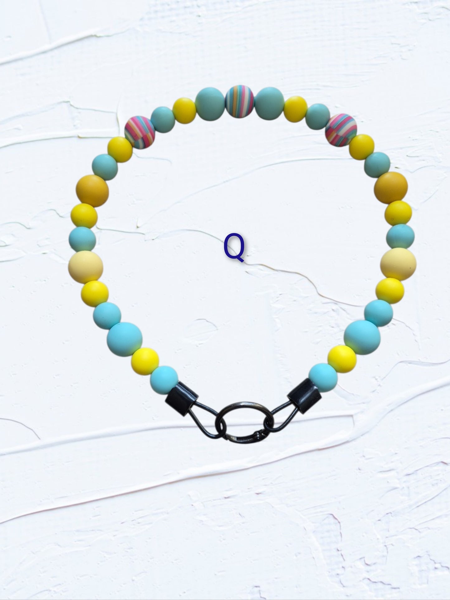 Silicone Beaded Dog Collar - Handmade in Canada