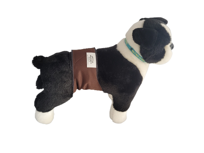 Dog Brown Belly Band | Dog Cloth Belly Band | Jack & Jill Dog Diapers