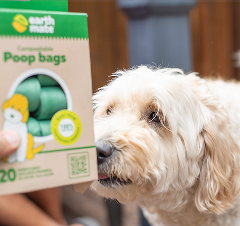 Compostable Dog Poop Bags - 120 Count (10 Rolls) | 100% Home Compostable