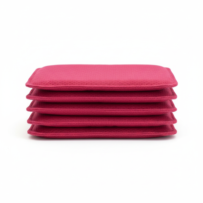 4 Stacked Pink Pads - Product Image