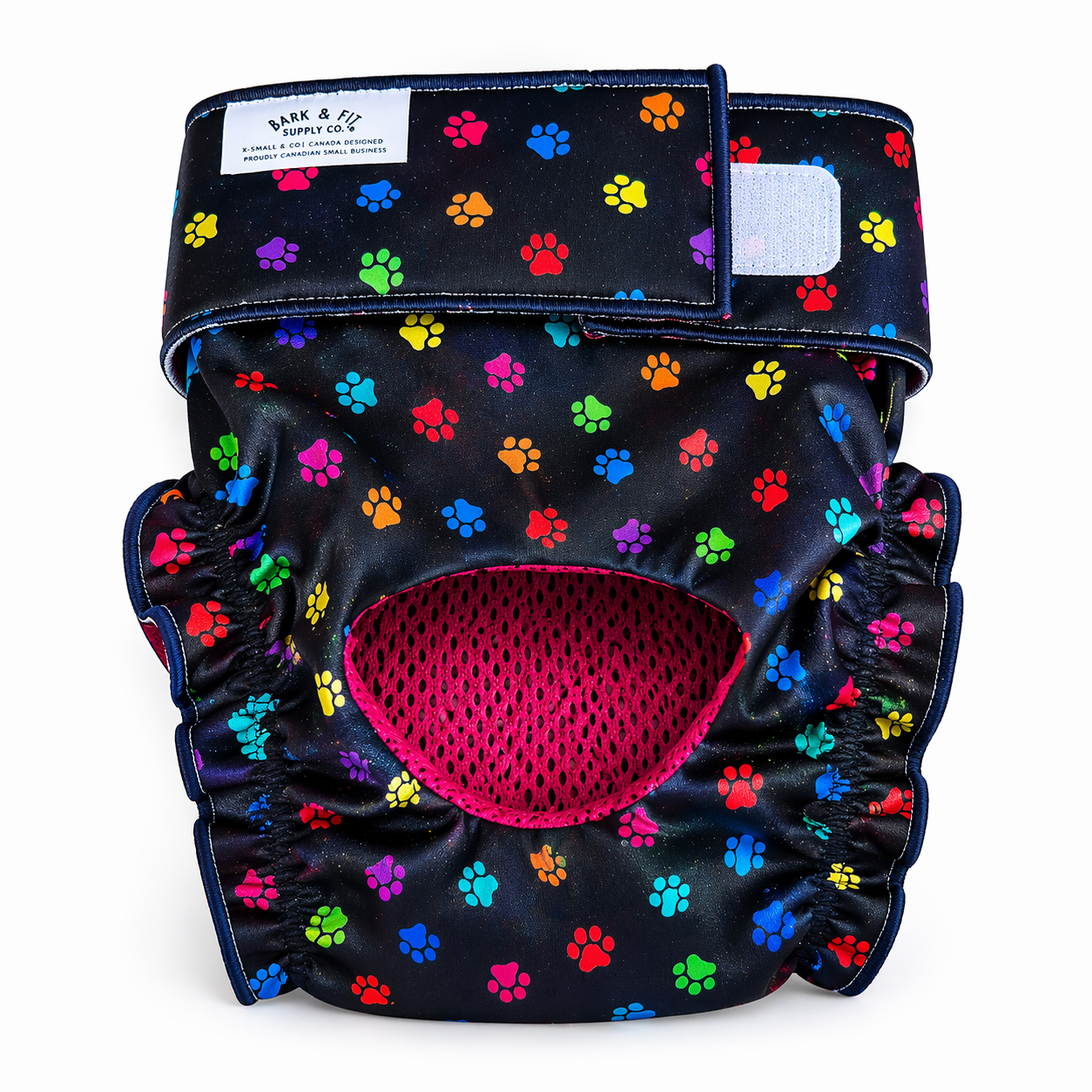 Multi Print Washable female dog diaper regular fit