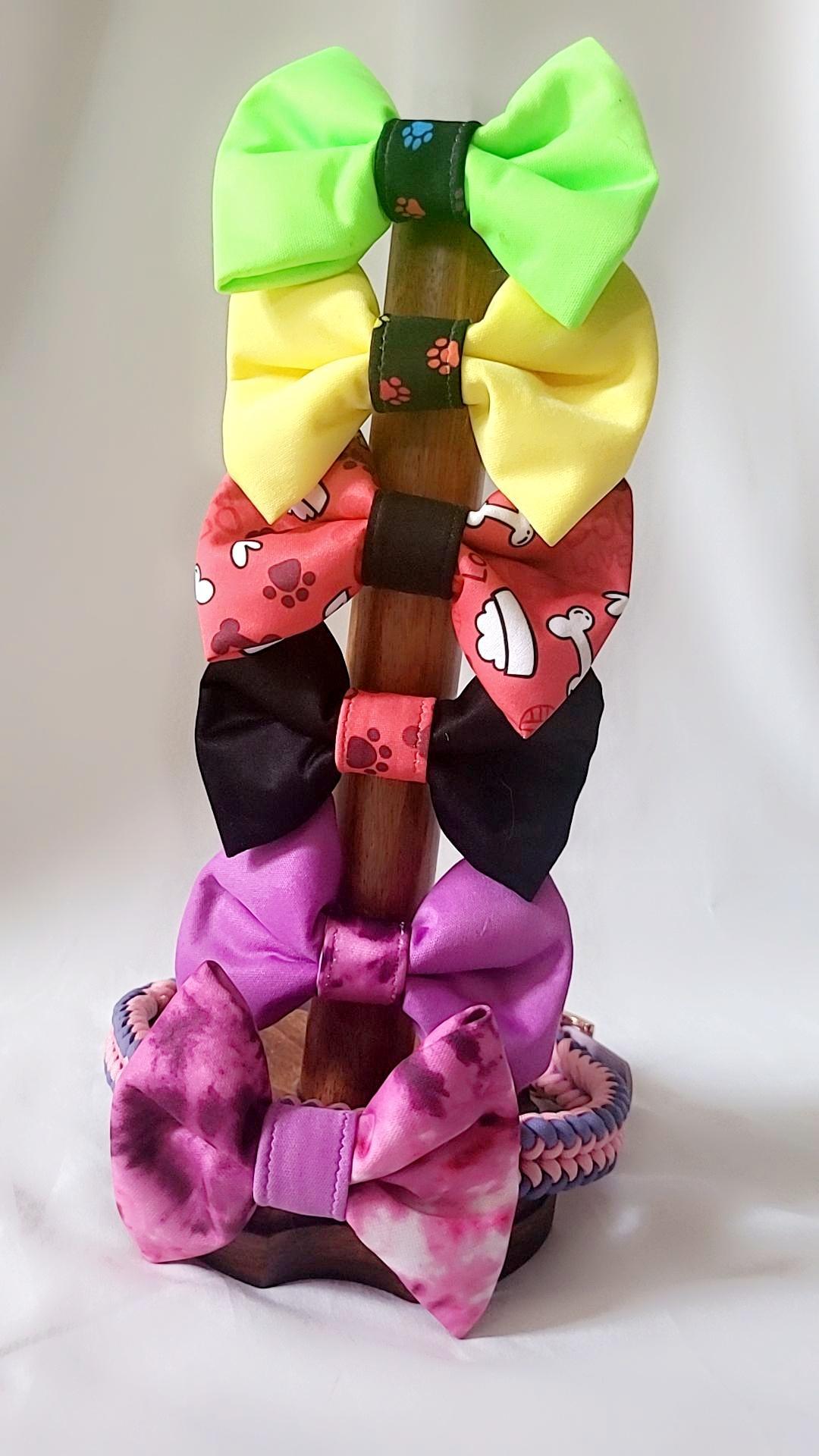 Collar Bow Tie - Red Bones & Bowels - Jack & Jill Dog Diapers