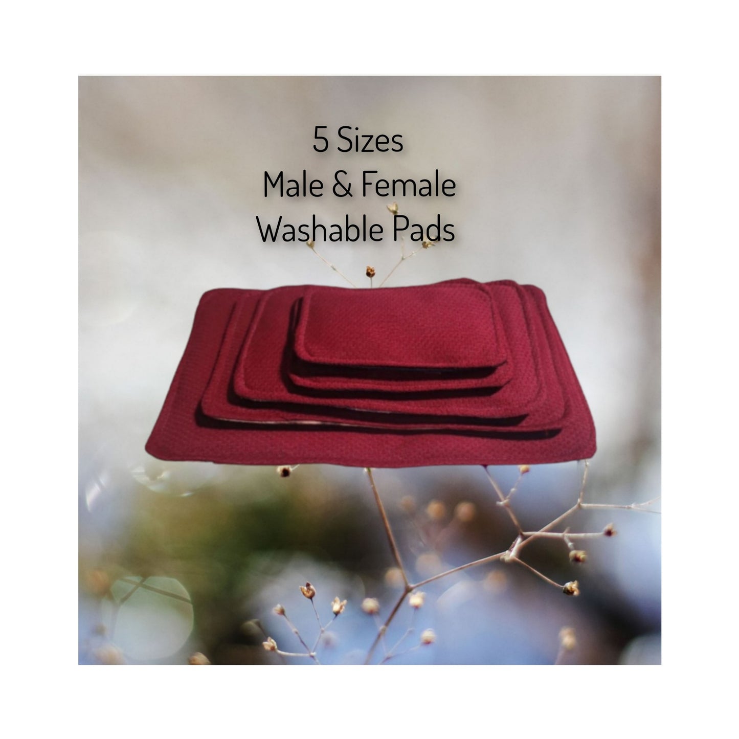 Washable Pads for Dogs - Male Belly Bands & Female Diapers