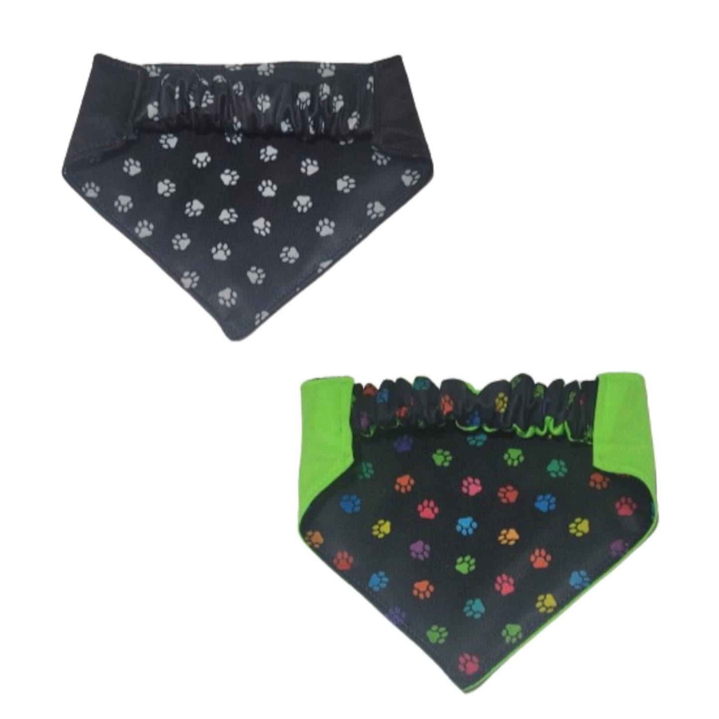 Dog Bandana Scrunchie | Paw Print