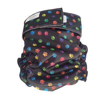 Printed Paw Female Dog Diapers | Dog Diapers | Jack & Jill Dog Diapers