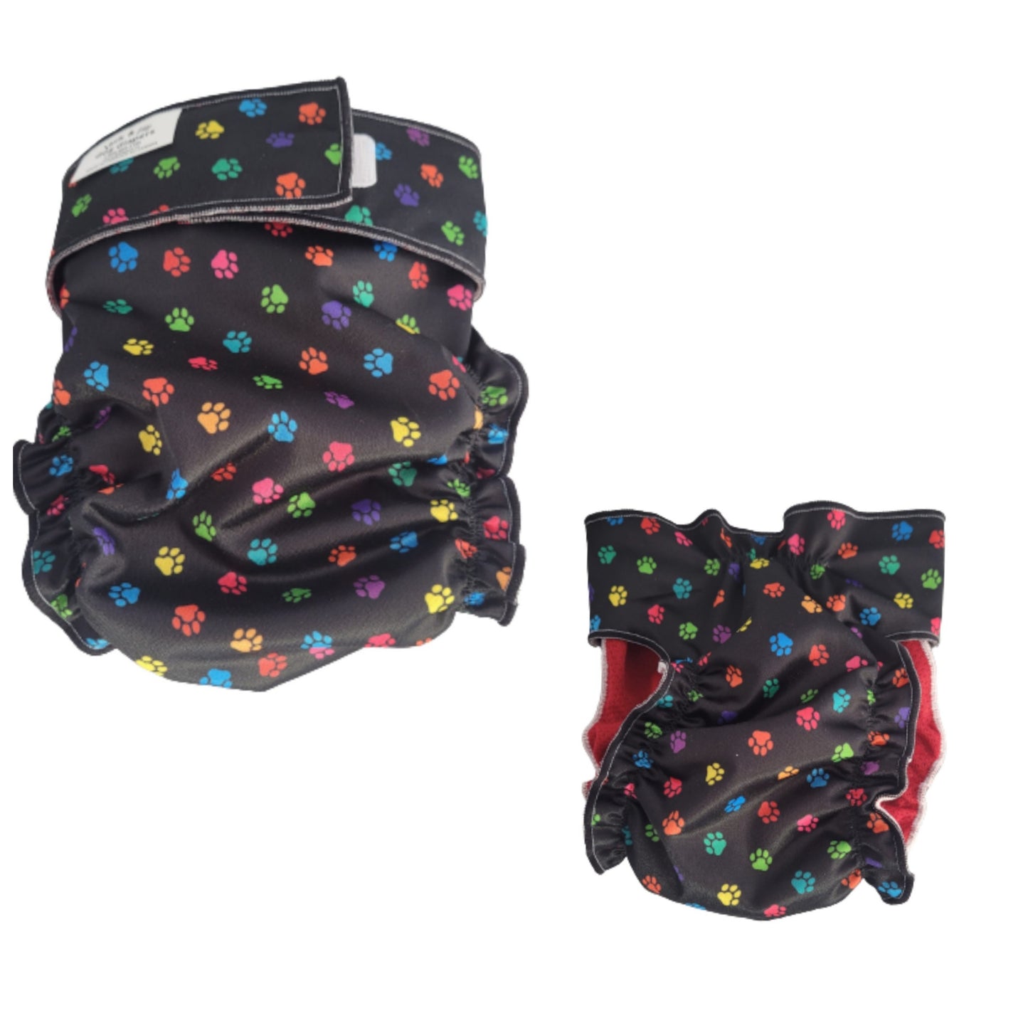 Printed Paw Female Dog Diapers | Dog Diapers | Jack & Jill Dog Diapers