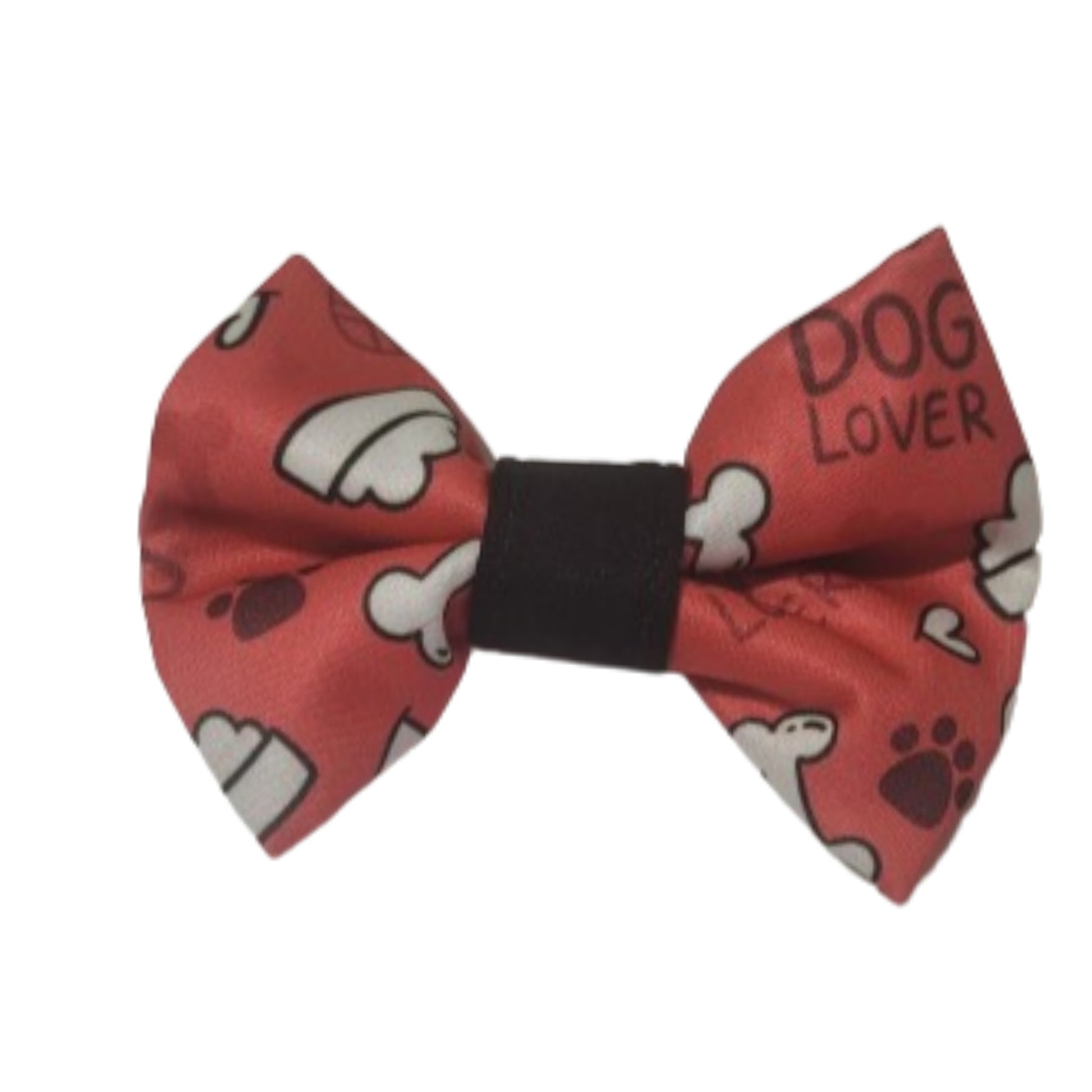 Collar Bow Tie - Red Bones & Bowels - Jack & Jill Dog Diapers