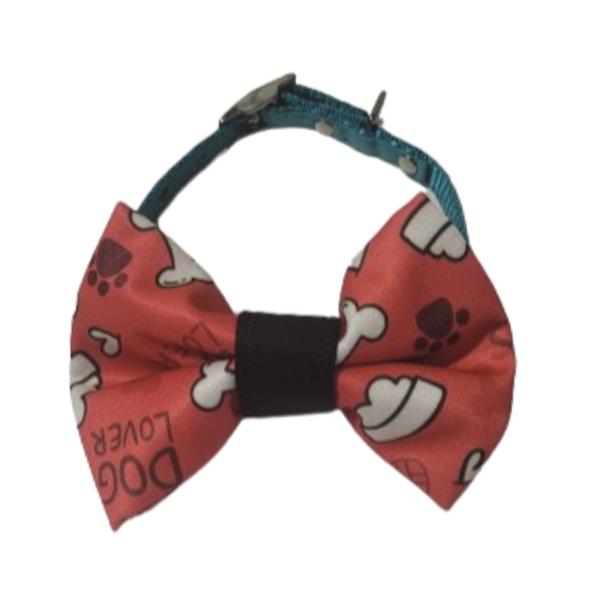Collar Bow Tie - Red Bones & Bowels - Jack & Jill Dog Diapers