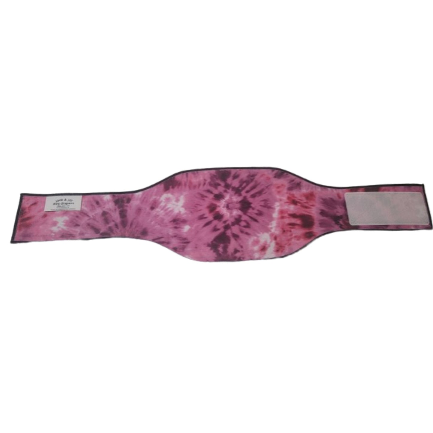 Male Dog Belly Band Wrap - Purple Tie Dye