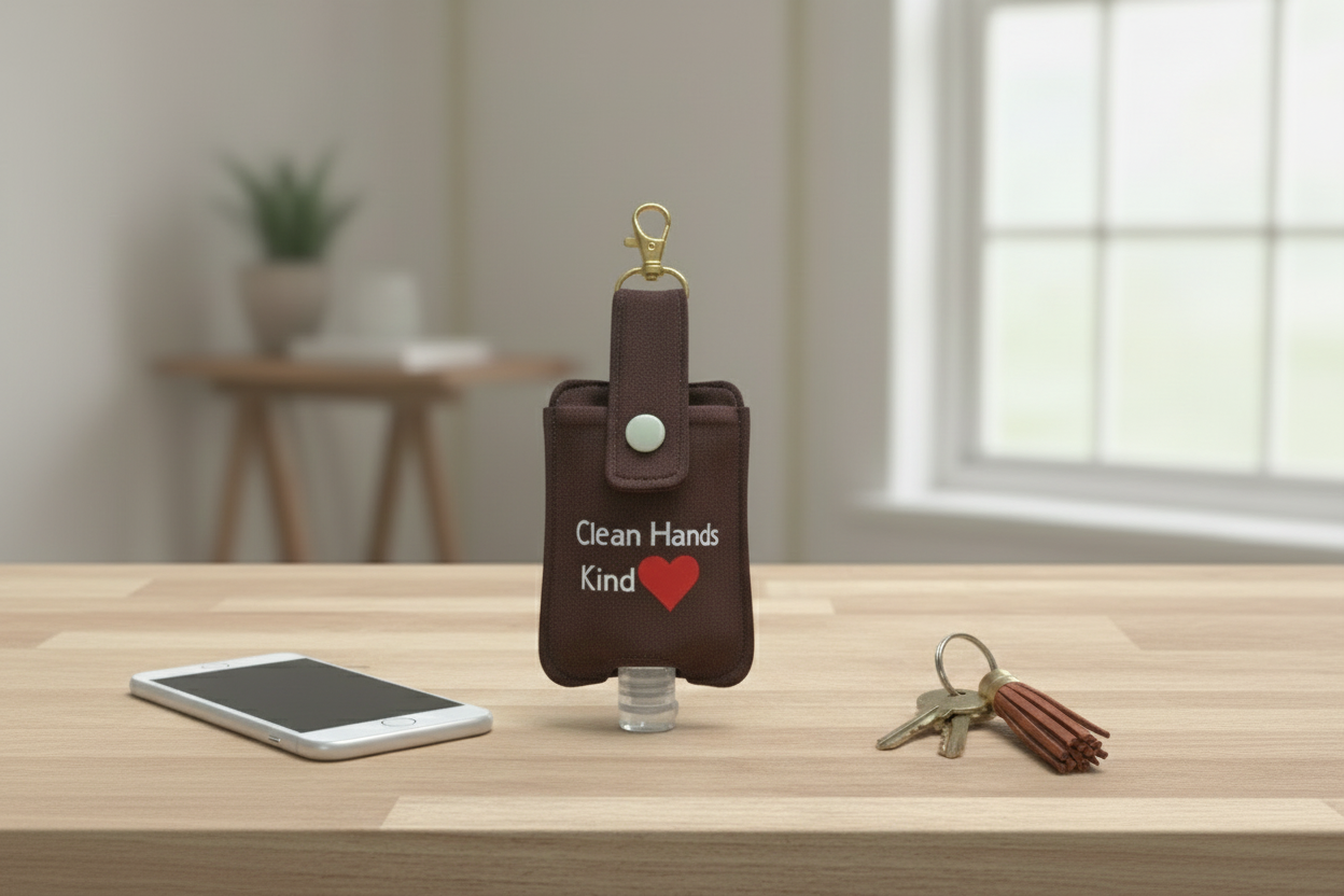 Brown Clean Hands Kind holder