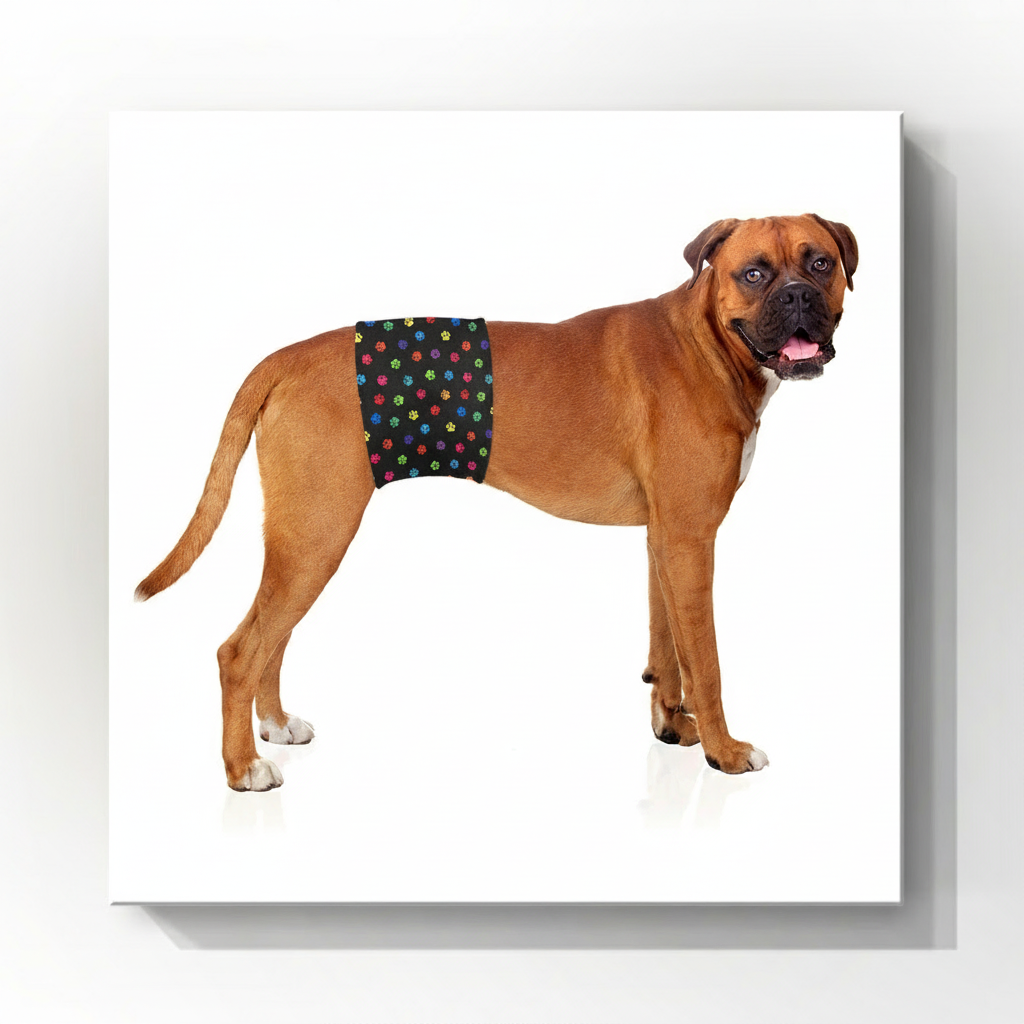 Washable male dog belly bands waterproof and reusable
