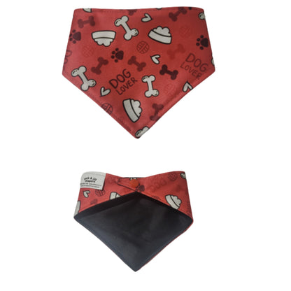 Bones Print Bandanas| Dog Bandana| Jack & Jill Dog Diapers.