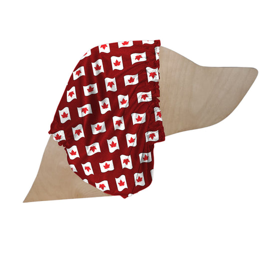 Dog Snood Waterproof | Canadian Maple Leaf Print