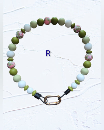 Silicone Beaded Dog Collar - Handmade in Canada