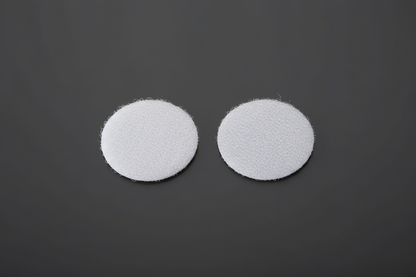 White Velcro Hook and Loop Tabs Together