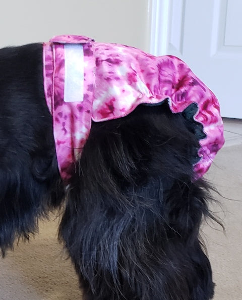 Female Dog Diaper - Britches - Without Tail Opening - Purple Tie Dye - Jack & Jill Dog Diapers