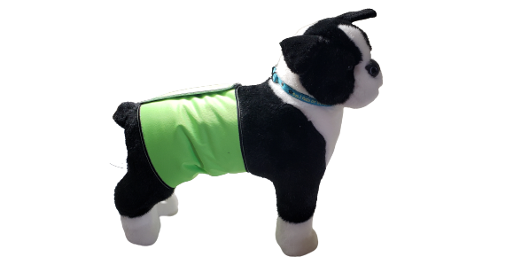 Dog Neon Green Belly Band | Dog Belly Band | Jack & Jill Dog Diapers