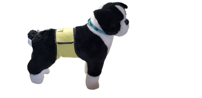 Male Dog Belly Band Wrap - Lemon Style #2