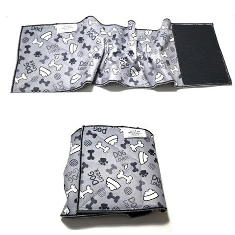 Male Dog Belly Band Wrap -  Grey Bones Style #1 - Jack & Jill Dog Diapers