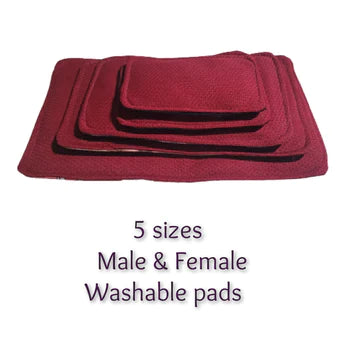 TBC  Male & Female Washable Pads Pack of 4