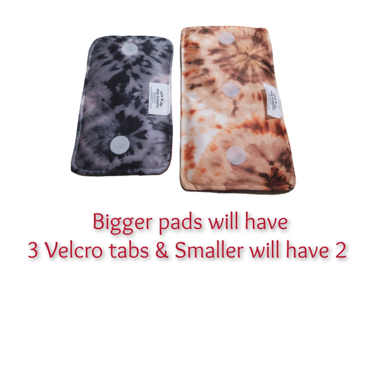 Washable Pads for Dogs - Male Belly Bands & Female Diapers